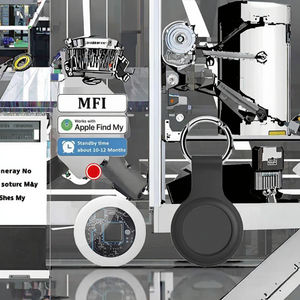 Nouveau design Traceur GPS Wi-Fi en plastique pour animaux de compagnie, anti-perte, pour extérieur, localisateur de chien, porte-clés - Product Image 3