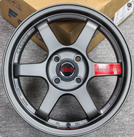 Rines de Aleación de Aluminio Fundido 14x5.5 para Auto, 4x100 ET35 CB73.1, Disponibles en Stock, Repuesto Automotriz