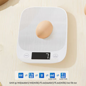 Balance électronique multifonctionnelle, balance de cuisine numérique, prend en charge la <span class=keywords><strong>conversion</strong></span> du volume et du poids pour les liquides et les solides - Product Image 2