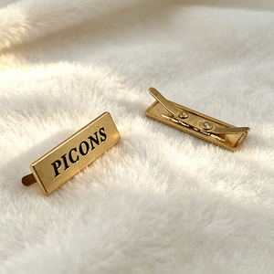 Custom Logo Zinc Alloy Tag Embossed Metal <b>Label</b> Electroplated Hardware Tags for Garment Bag <b>Shoe</b> Leather Accessories - Product Image 5
