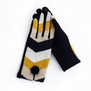 Guantes elegantes con pantalla táctil para mujer, elegantes guantes de invierno resistentes al frío y elegantes, venta al por mayor - Product Image 2