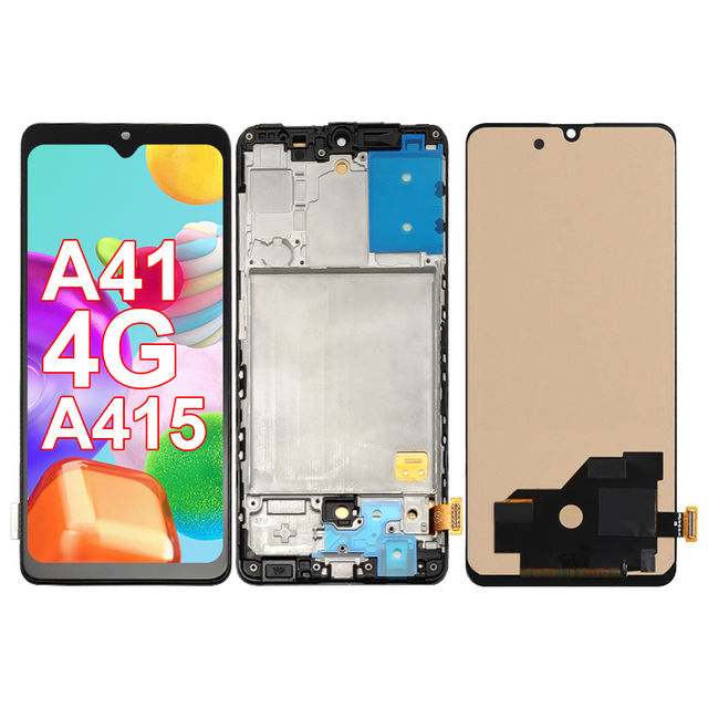 A415F Smartphones Pantalla Replacement Digitizer Assembly LCD Touch TFT Original A41 4G A415M Screen Display for Samsung Galaxy