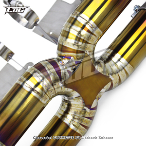 Tuyau d'échappement à valve personnalisé BOSKA de 3 pouces pour Chevrolet Corvette C8 Stingray Z51 E-Ray 6.2L LT2 2019-2025 OEM Valve - Product Image 5