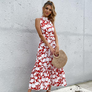 Dresses Women Best Selling Monsoon Halter Salad Dressing <strong>Somali</strong> Baati Dress - Product Image 4