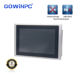PC industrial todo en uno de 10,1 pulgadas, Intel J6412 2Inte i211LAN 2COM para línea de producción, panel frontal impermeable sin ventilador - Product Image 6