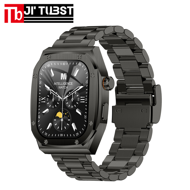 2025 Newest Z17 Max Explosion-Proof Stainless Steel Smart Watch IPS Display IP67 Sport Band Featuring Sleep Tracker Smartwatch