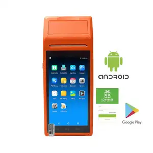 3G 4G Netcom Android 8.1 Draagbare Printer Nfc Handheld Pos Eindapparatuur Voor Loterij