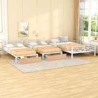 Lit superposé moderne double en acier inoxydable avec tiroirs de rangement et barrières de sécurité, durable pour adolescents, dortoir scolaire, ODM/OEM