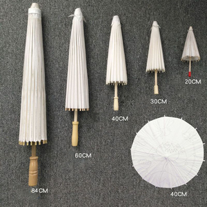 DD1518 <span class=keywords><strong>Parasol</strong></span> en papier huilé blanc <span class=keywords><strong>de</strong></span> maternelle pour les Kits d'artisanat <span class=keywords><strong>de</strong></span> bricolage parapluie enfants <span class=keywords><strong>dessin</strong></span> parapluie <span class=keywords><strong>de</strong></span> décoration <span class=keywords><strong>de</strong></span> mariage blanc - Product Image 2