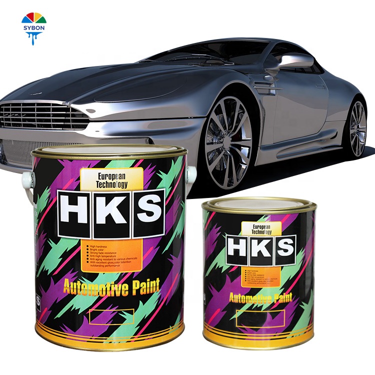 Wholesales paint manufacturer fast dry good coverage automobile coating silver paint