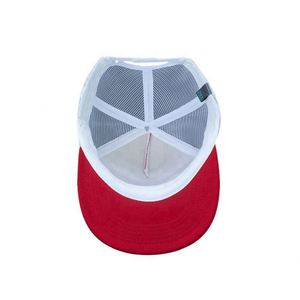 Vintage Distressed 6-Panel Trucker Cap High Profile Curved Brim Mesh Sports <b>Hat</b> <b>for</b> Outdoor & Travel Fashionable Sporty Style - Product Image 5