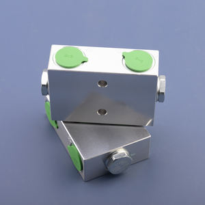 油圧工場カスタムサミットアルミニウム350Bar鋼亜鉛メッキダブルパイロット油圧チェックバルブ - Product Image 6