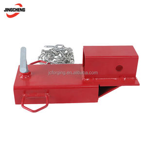 Attache de remorquage pour chariot élévateur |   Adaptateur de remorquage de 2 pouces pour fourches à palettes - Product Image 3