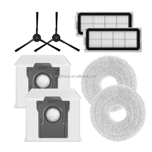 Repuestos Compatibles con la <span class=keywords><strong>Aspiradora</strong></span> Robótica <span class=keywords><strong>Cecotec</strong></span> Conga X50 / X50 X-Treme: Cepillo Lateral, Filtro HEPA, Paño de Limpieza, Bolsa para Polvo - Product Image 1
