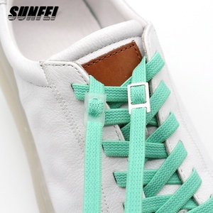 <span class=keywords><strong>Cordones</strong></span> Elásticos IRun con Hebilla de Bloqueo, <span class=keywords><strong>Cordones</strong></span> Planos Personalizados para Triatlón, <span class=keywords><strong>Cordones</strong></span> Trenzados sin Atar - Product Image 2