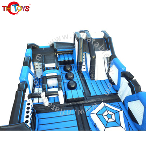 ענק 50 x25m חיצוני כיף עיר מתנפחים מגרש משחקים מתנפחים לילדים למבוגרים סעפת תכונות למכירה טירה - Product Image 6