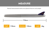 Fourniture de stylo à bille volant créatif avec logo personnalisé stylo à bille cadeau de compagnie aérienne stylo en forme d'avion en métal