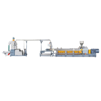 Pelletiseur sous-marin d'extrudeuse à double vis EVA TPU granule de semelle de chaussure faisant la machine système de coupe sous-marine