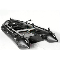 Bateau de pêche gonflable en PVC pour 4 à 12 personnes, Schlauchboot, grand yacht, Hypalon, bateau pneumatique robuste, bateau pneumatique avec moteur