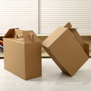 Boîte d'emballage alimentaire grand format en carton ondulé rigide recyclable avec logo personnalisé OEM/ODM, revêtement UV, pour <span class=keywords><strong>biscuits</strong></span>, snacks et pique-niques (vente en gros) - Product Image 5