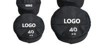 Sac de frappe lourd en nylon 1000D Vobell Fitness - 20-100KG - Remplissage de sable - Modèle VB-S001
