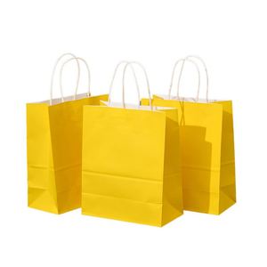 Custom Logo Eco Friendly <b>Biodegradable</b> Moisture Proof Take Out Kraft <b>Paper</b> Gift Shopping Carrier Recycled <b>Paper</b> Grocery Gift Bag - Product Image 1