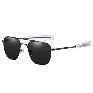 Gafas de Sol de Piloto Metálicas con Doble Puente, Lentes Polarizadas TAC UV400, Estilo Retro Clásico y Moderno, Venta al Por Mayor para Hombre - Product Image 2