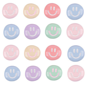 Aimants de réfrigérateur 3D colorés en forme de visage souriant, aimants de réfrigérateur mignons en résine avec aimant puissant en NdFeB pour cuisine/bureau/<span class=keywords><strong>tableau</strong></span> <span class=keywords><strong>blanc</strong></span> - Product Image 4