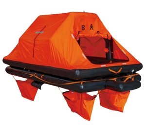 Radeau de sauvetage gonflable à lancer à l'eau HSR-<span class=keywords><strong>Y</strong></span>-6/8/10/12/15/20/25 ZY Bateau de sauvetage standard Évacuation d'urgence en haute mer - Product Image 3