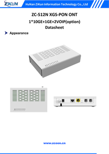 ZIKUN ZC-512N XGS-PON ONU FTTH 1*10GE+1GE+2POTS รับประกัน 1 ปี คุณภาพเชื่อถือได้ ราคาดี - Product Image 5