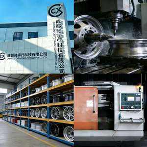 Nouvelles jantes en alliage d'aluminium de 17 pouces pour Peugeot 408/308/508/2008/3008/<span class=keywords><strong>5008</strong></span>, résistantes à la pression, modifiées Y415, finition <span class=keywords><strong>gris</strong></span> canon usiné - Product Image 6