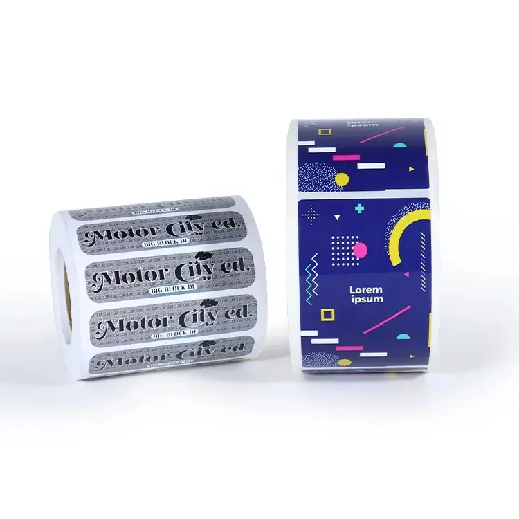 Etichette per stampante termica autoadesive di alta qualità 4x6 adesivi adesivi impermeabili di spedizione Marketing fustel