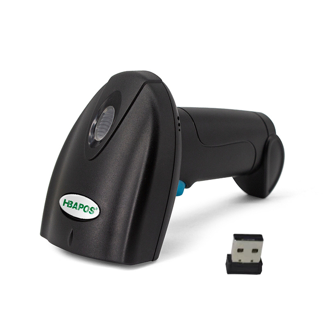 Barcode Scanner 1D 2D Handheld 2.4G Wireless Bar Code Reader Qr Code Scanner USB for Inventory POS Terminal