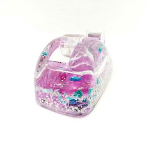 Liquid Flow <strong>Aqua</strong> <strong>Water</strong> Oil Floating Sequin Flotage Floater Quick Sand Glitter Tape <strong>Dispenser</strong> for Office Decor &amp; Accessories - Product Image 6