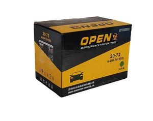 แบตเตอรี่รถยนต์สตาร์ทใหม่ 12V 20-72 70AH สำหรับรถบรรทุก ยี่ห้อ KF จากผู้ผลิตชั้นนำ - Product Image 5