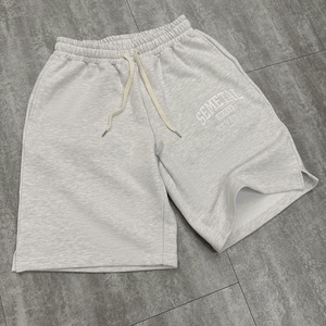 <span class=keywords><strong>Pantaloncini</strong></span> da <span class=keywords><strong>Uomo</strong></span> <span class=keywords><strong>Oversize</strong></span> in Felpa Francese con Ricamo Personalizzato QIANSHI, <span class=keywords><strong>Pantaloncini</strong></span> Larghi in Cotone Pesante per Corsa all'Ingrosso - Product Image 1