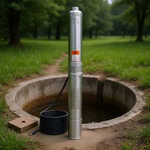 Bomba Sumergible para Pozos Profundos de 1.5 HP, 115V, 31.7 GPM, 276 Pies de Altura, Acero Inoxidable, para Uso Industrial y Doméstico - Product Image 2