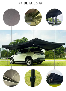 กันสาดด้านข้างรถแบบพับเก็บได้เต็นท์กันสาดด้านข้างสำหรับตั้งแคมป์กลางแจ้ง x 8.2 6.6โรงงาน - Product Image 3