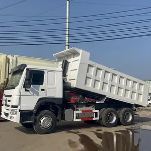 6x4 8x4 Dump Truck Sino Truck Price Used New Howo 10 Wheel 60 Ton Euro2 Dump Trucks For Sale