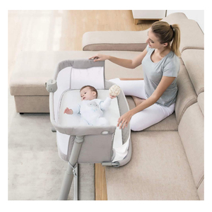 Ronbei — <span class=keywords><strong>lit</strong></span> de bébé en peluche, berceau de chevet connecté aux <span class=keywords><strong>parents</strong></span>, <span class=keywords><strong>lit</strong></span> des <span class=keywords><strong>parents</strong></span> - Product Image 3