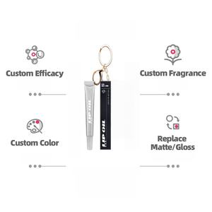 ลิปกลอสบนพวงกุญแจปอมปอมฟัซซี่รสผลไม้ให้ความชุ่มชื่น - Product Image 3