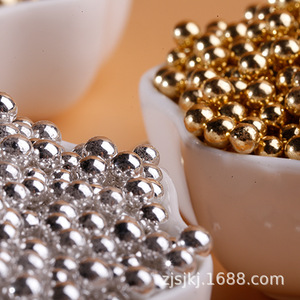 500g paquet en vrac coloré sucre sucré bonbons arrose gâteau décoration comestible or argent perles de sucre arrose - Product Image 6