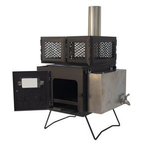 Poêle à sauna moderne portable à bois à <span class=keywords><strong>prix</strong></span> avantageux avec vapeur sèche et verre résistant aux hautes températures pour le camping - Product Image 5
