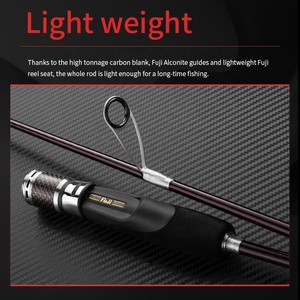 Ecooda Haiz serie KSEH SSEH sólido hueco lento Jigging Rod Material de carbono carpa lubina pargo agua salada pez trucha suave bagre - Product Image 3