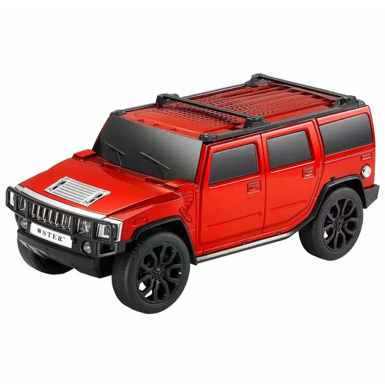 New WS590 Hummer car model wireless blue tooth speaker overweight subwoofer audio high volume TWS audio FM TF U disk Aux Play