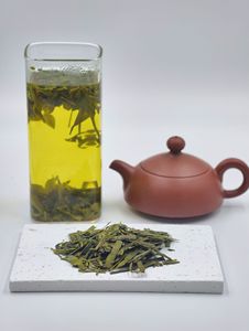 Té <span class=keywords><strong>Verde</strong></span> Premium Longjing, Té de Hojas Sueltas, Infusión Saludable de Nueva Era en Prácticas Bolsitas de Té - Product Image 5