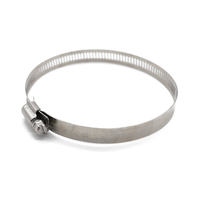 Collier de serrage pour tuyau allemand personnalisé OEM ODM, type gaufré, en acier inoxydable 201SS/304SS, support de fixation pour tuyau