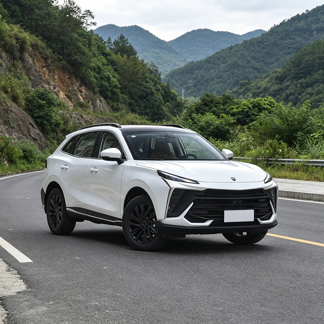 Dongfeng Forthing T5 HEV Factory High Performance Electric Vehicle SUV 4x4 Hatchback Single Strap Left Hybrid EV Car