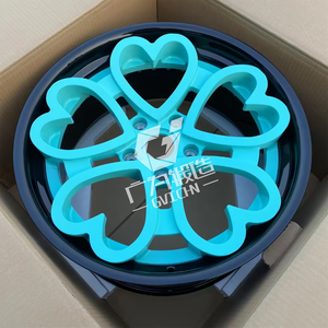 Velg Mobil Penumpang Baru Custom Forged dari Aluminium Alloy 6061 T6, Bentuk Hati Lima Jari-jari, Ukuran 15-22 inci, 5x112/114.3/120 - Product Image 3