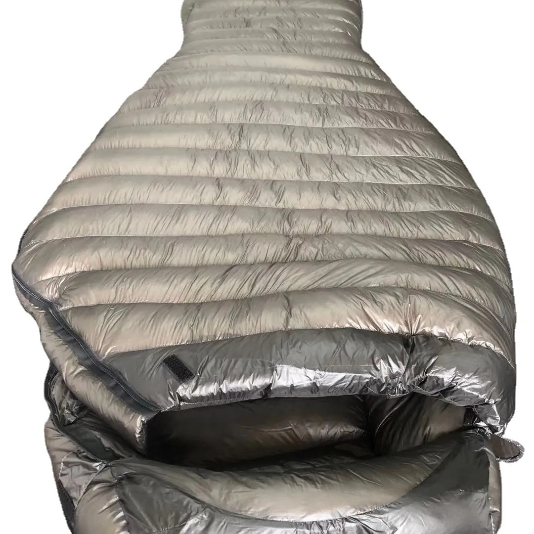 Camping Schlafsack: -40 Grad Daunen extremität Warmer 10D Nylon Gletscher Gänse daunen schlafsack